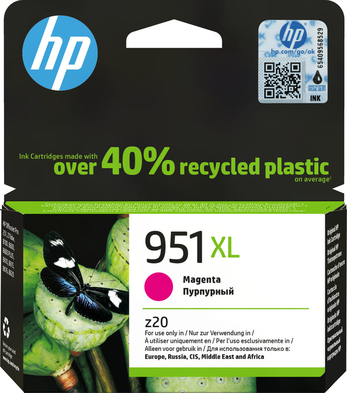 HP 951XL Cartridge Magenta Main Image