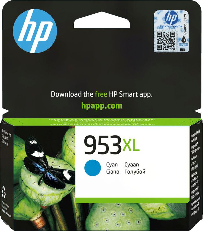 HP 953XL Cartridge Cyan Main Image
