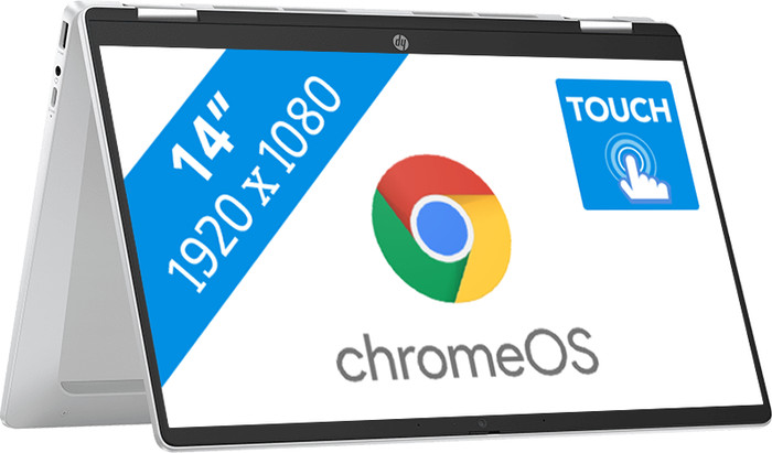 HP Chromebook x360 14 14b-cd0920nb AZERTY Main Image