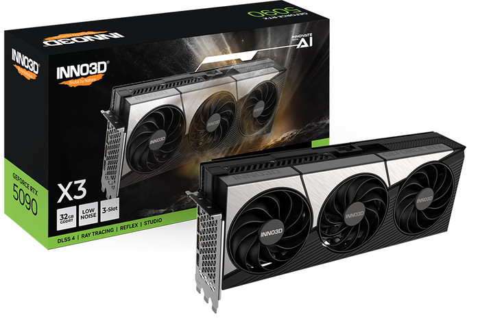 INNO3D GeForce RTX 5090 X3 OC 32GB verpakking