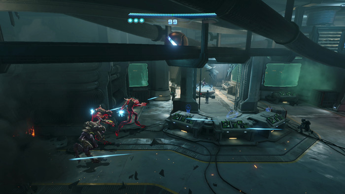 Metroid Prime 4: Beyond product in gebruik
