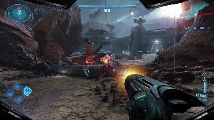 Metroid Prime 4: Beyond product in gebruik