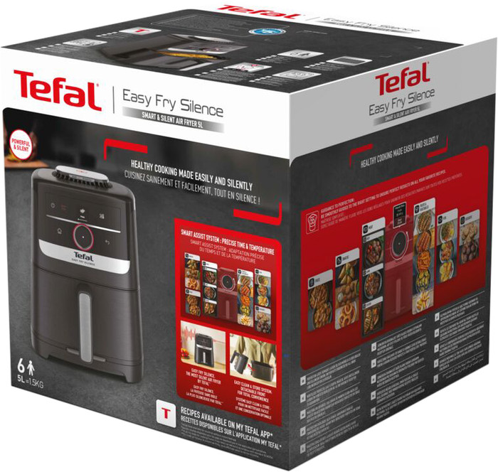 Tefal Easy Fry Smart & Silence EY5728 verpakking