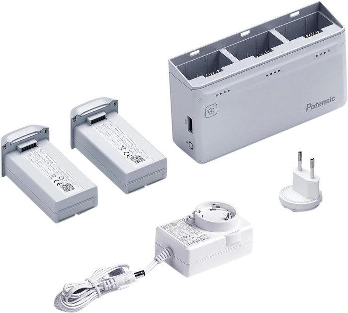 Potensic ATOM Parallel Charging Hub + Accu (2x) accessoire