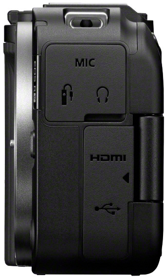 Canon EOS R50 V Body rechterkant