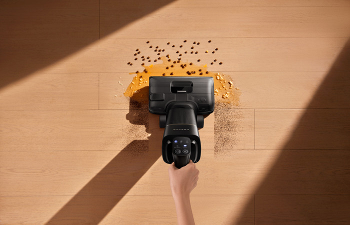 Dreame G12 Pro Flex product in gebruik