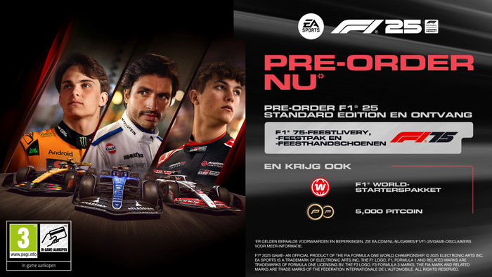 EA Sports F1 25 Xbox Series X product in gebruik