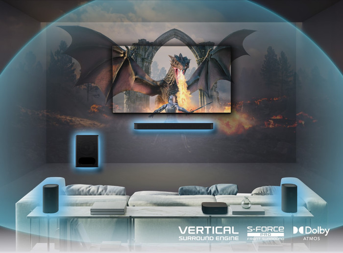 Sony Bravia Theatre System 6 Zwart product in gebruik