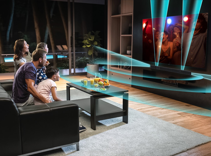 Sony Bravia Theatre System 6 Zwart product in gebruik