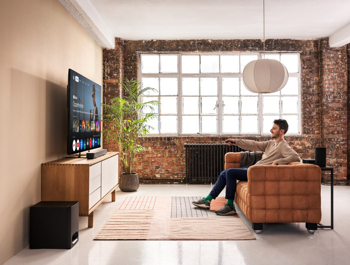 Sony Bravia Theatre System 6 Zwart product in gebruik