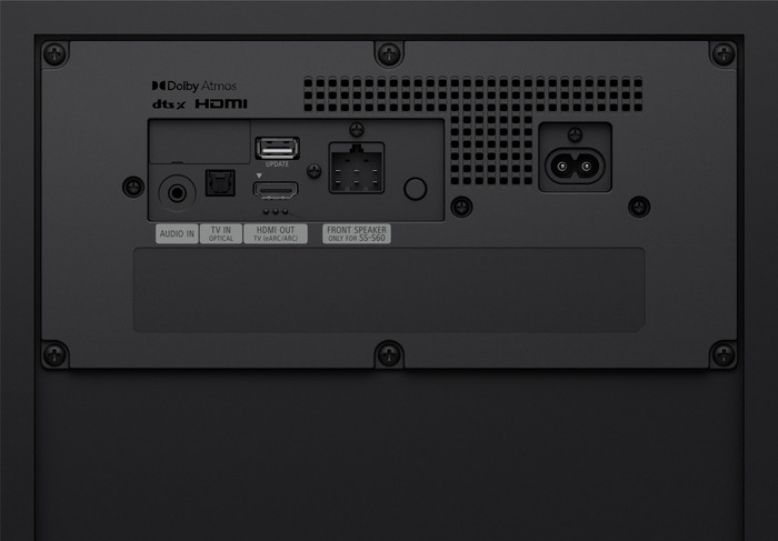 Sony Bravia Theatre System 6 Zwart achterkant