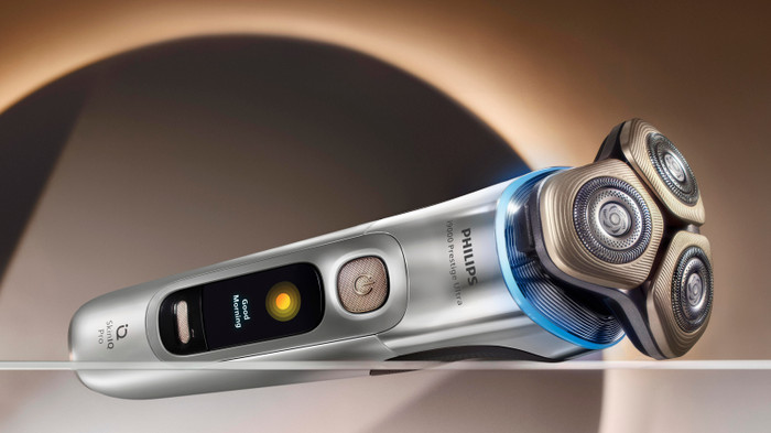 Philips Shaver i9000 Prestige Ultra XP9404/46 linkerkant