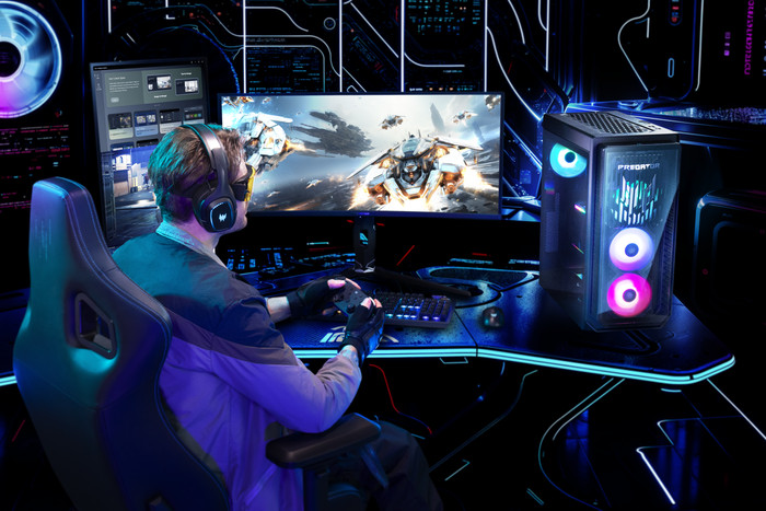 Acer Predator Orion 7000 660 IU7K65802 product in gebruik