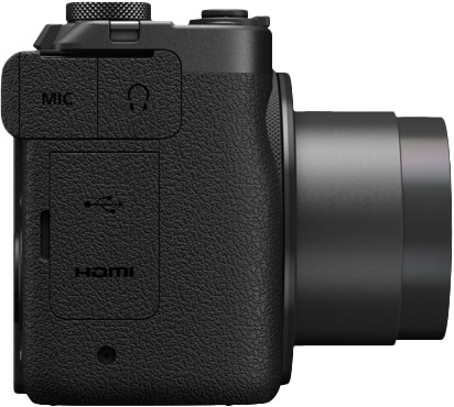 Canon PowerShot V1 linkerkant