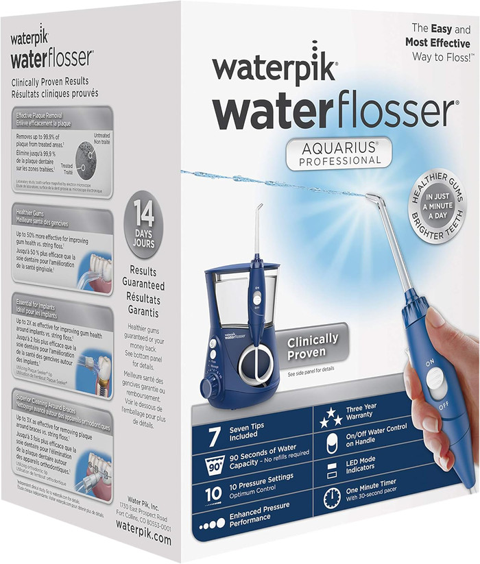 Waterpik WP-663 packaging