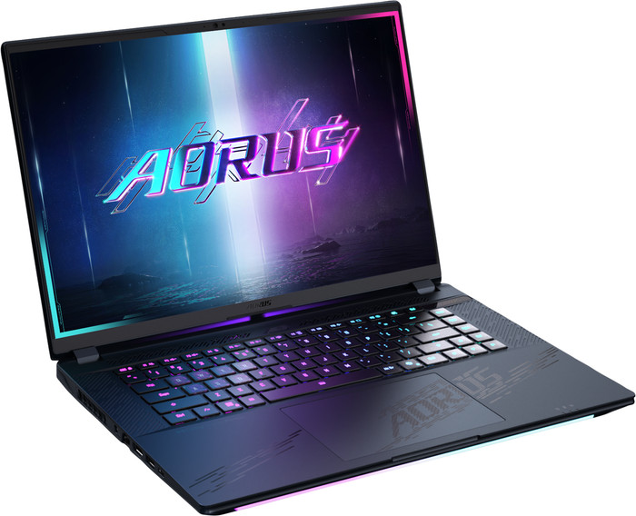 GIGABYTE AORUS MASTER 16 BYH - 16" - Intel Core Ultra 9 - 32GB RAM/2TB SSD - RTX 5080 linke seite