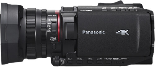 Panasonic HC-X1200E rechterkant