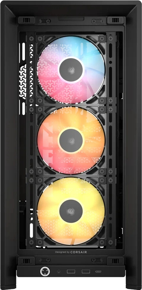 Corsair Frame 4000D RS ARGB Zwart voorkant
