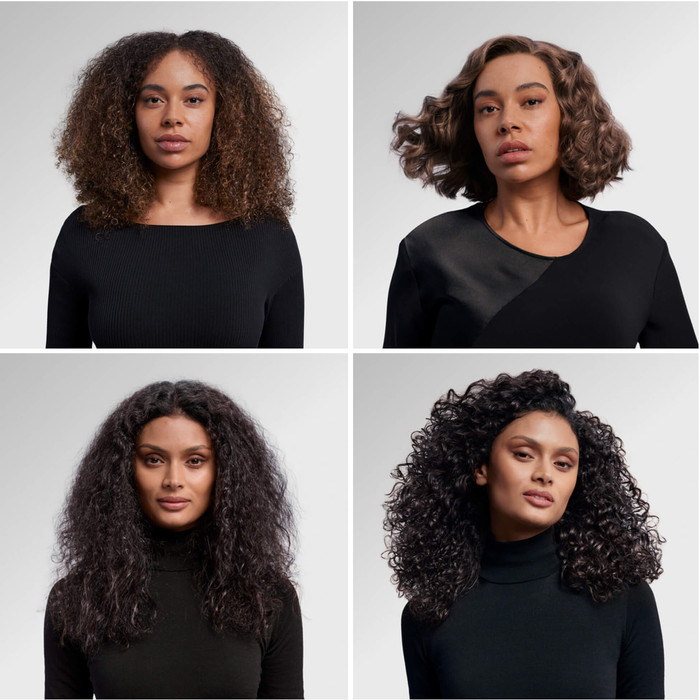 Dyson Airwrap i.d. Curly + Coily Jasper Plum visueller lieferant