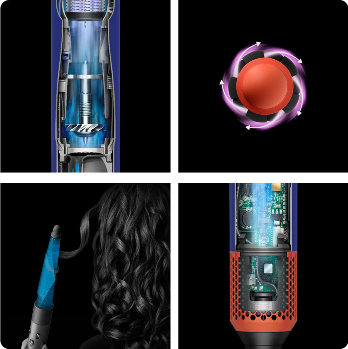 Dyson Airwrap i.d. Straight + Wavy Jasper Plum visual leverancier