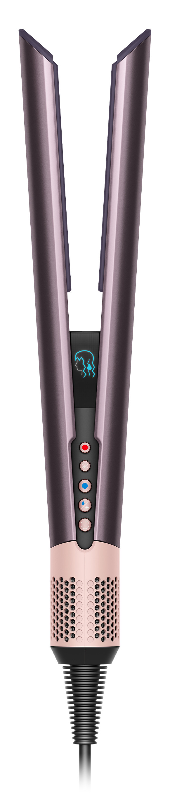 Dyson Airstrait Jasper Plum linkerkant