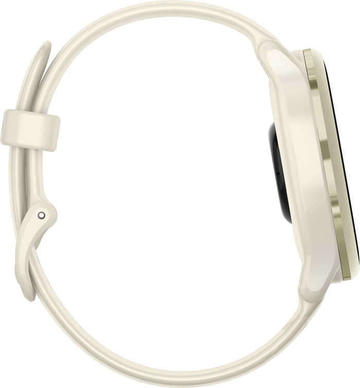 Garmin Vivoactive 6 Music Goud/Wit rechterkant