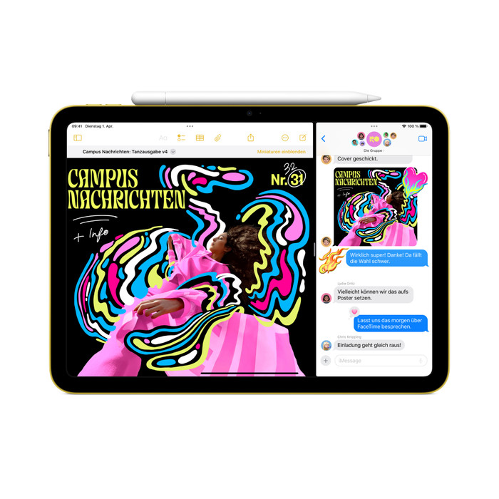Apple iPad (2025) 11" 128GB Wi-Fi Silber visueller lieferant