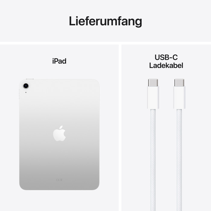 Apple iPad (2025) 11" 128GB Wi-Fi Silber visueller lieferant