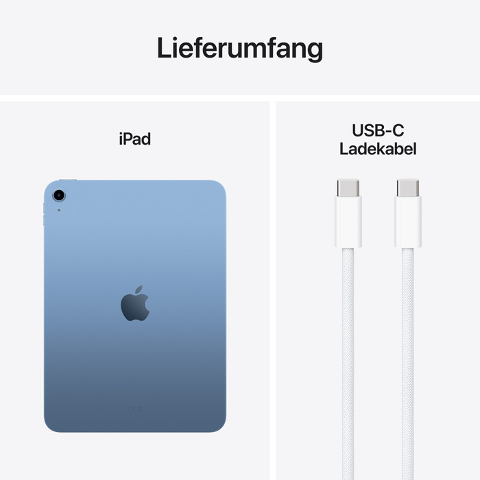 Apple iPad (2025) 11" 256GB Wi-Fi Blau visueller lieferant