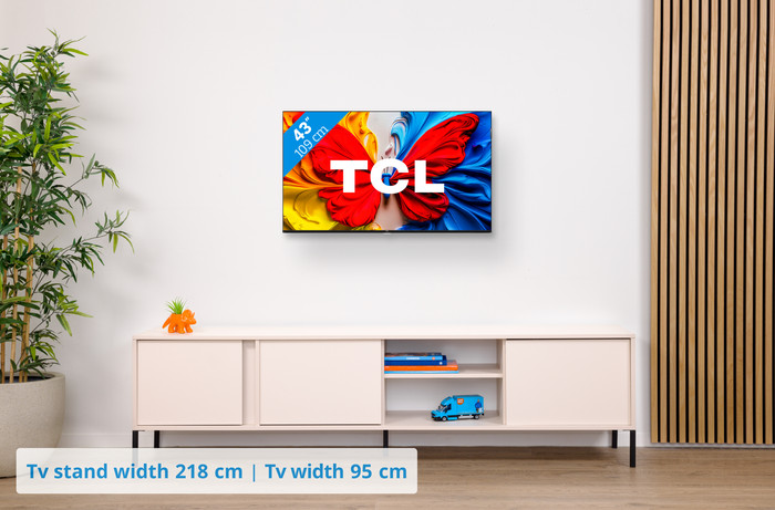 TCL 43 inches QLED S51K (2025) visual Coolblue 1