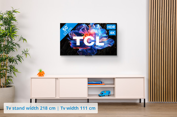 TCL 50 inches LED P61K 4K (2025) visual Coolblue 1