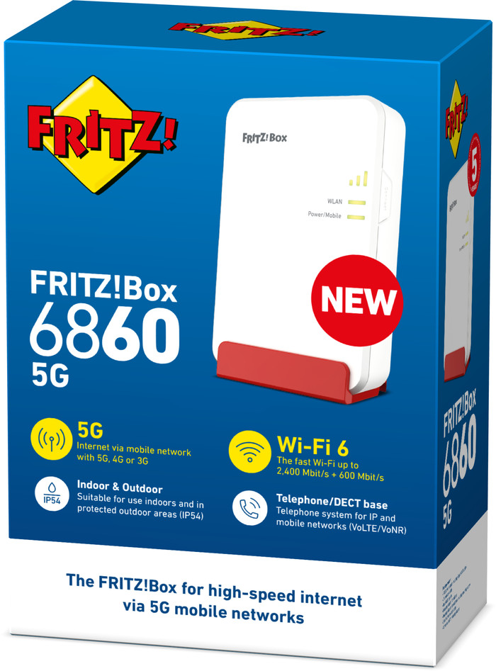 AVM FRITZ!Box 6860 5G Edition International verpakking