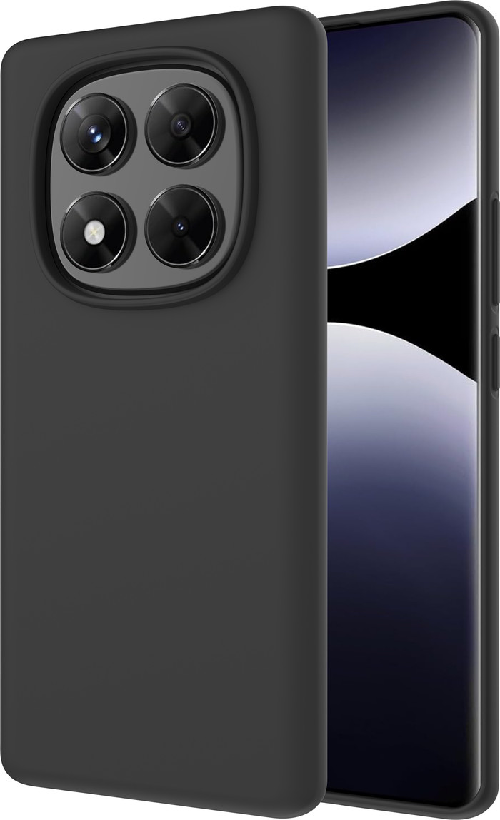 Just in Case Soft Design Xiaomi Redmi Note 14 Pro 5G Back Cover Noir produit composé