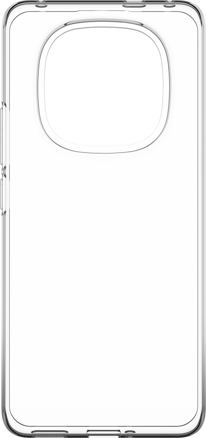 Just in Case Soft Design Xiaomi Redmi Note 14 Pro+ 5G Back Cover Transparent front