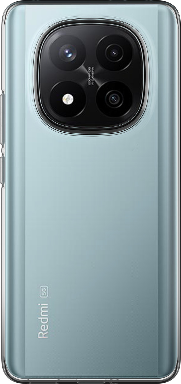 Just in Case Soft Design Xiaomi Redmi Note 14 Pro+ 5G Back Cover Transparent Main Image