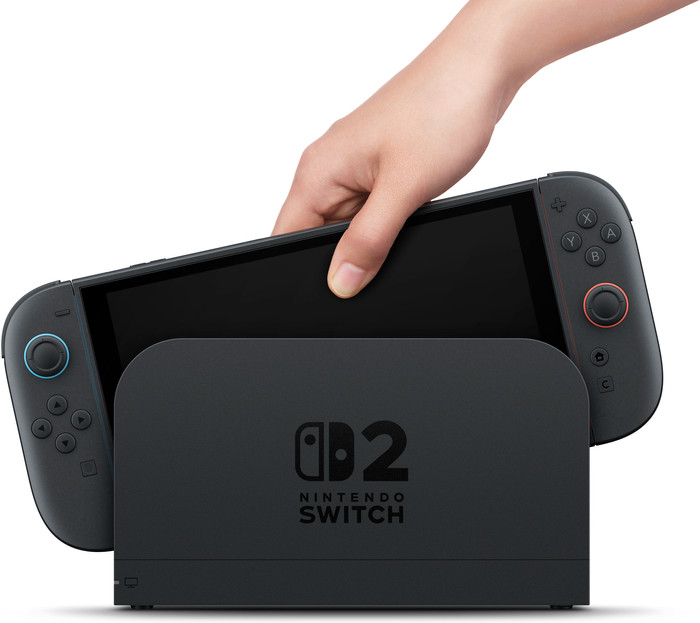 Nintendo Switch 2 product in gebruik
