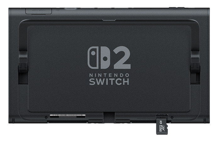 Nintendo Switch 2 achterkant