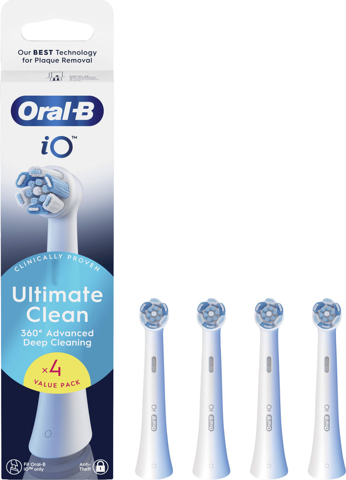 Oral-B iO Ultimate Clean Wit (4 stuks) Main Image