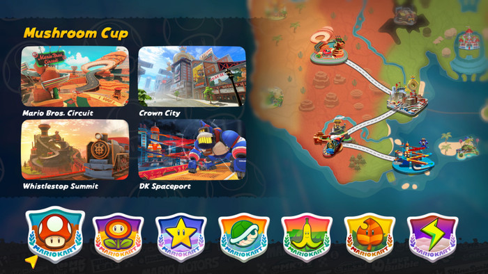 Nintendo Switch 2 + Mario Kart World produkt in gebrauch