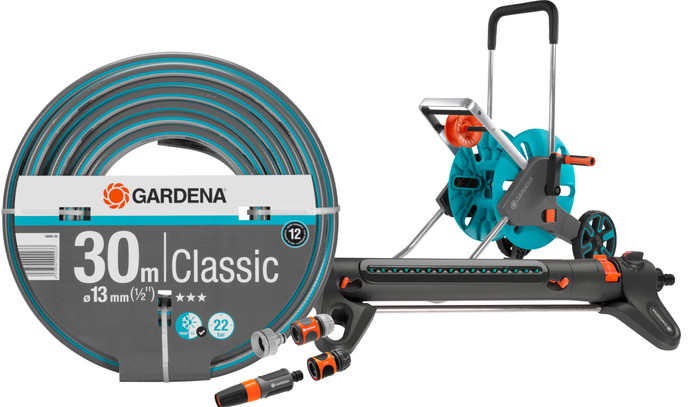 Gardena Classic 1/2" 30 meter CleverRoll M Medium Sproeierpakket Main Image