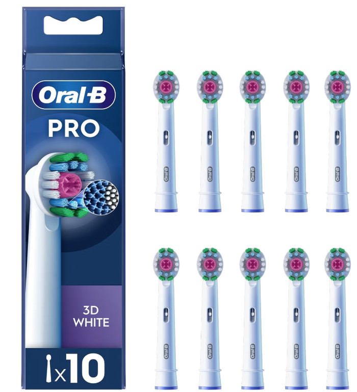 Oral-B Pro 3D White (10 Stück) Main Image