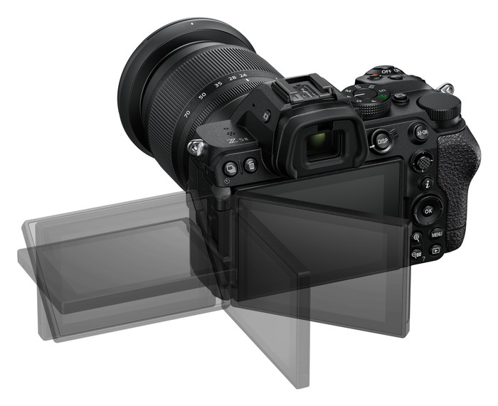 Nikon Z5 II + NIKKOR Z 24-70mm f/4 S achterkant
