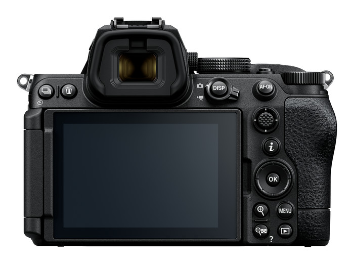 Nikon Z5 II + NIKKOR Z 24-70mm f/4 S achterkant