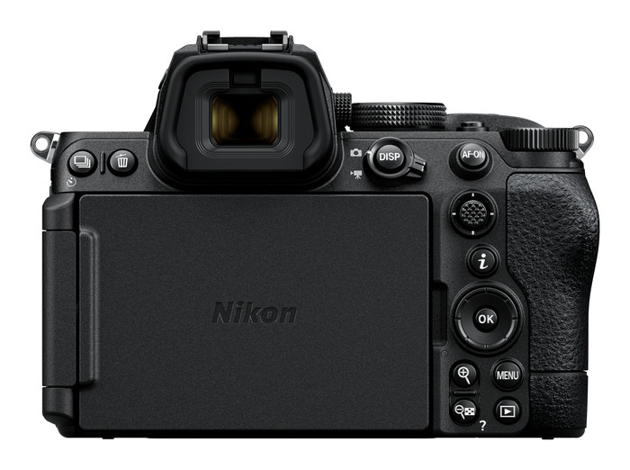 Nikon Z5 II + NIKKOR Z 24-70mm f/4 S achterkant