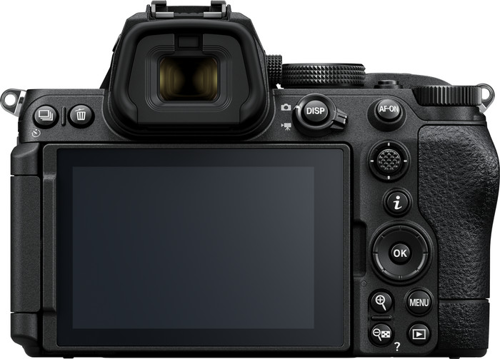 Nikon Z5 II + NIKKOR Z 24-200mm f/4-6.3 VR achterkant