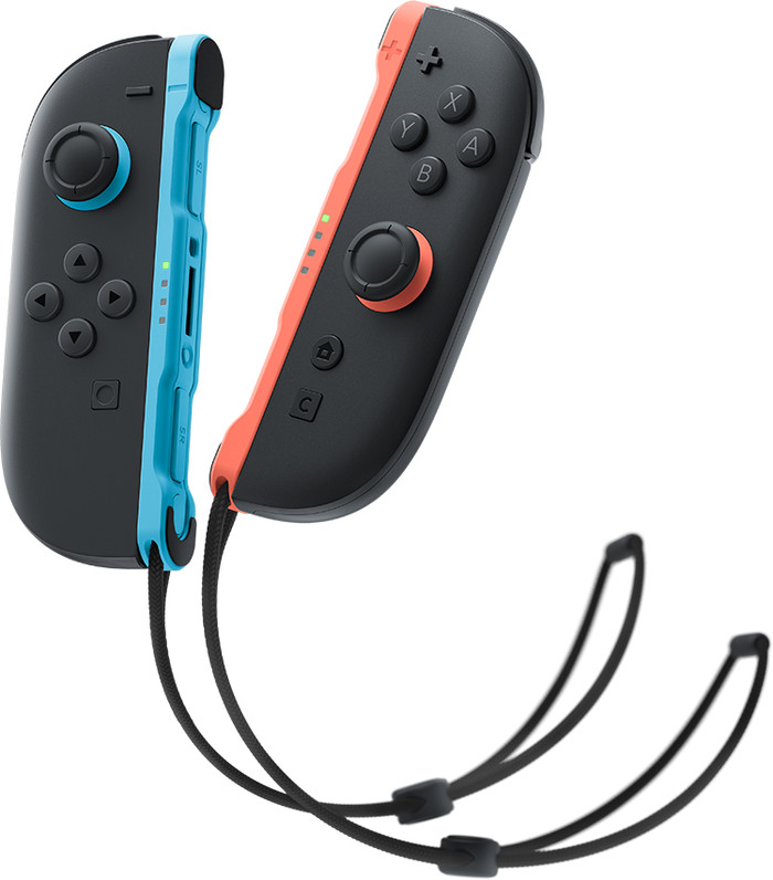Nintendo Switch 2 Joy-Con set Blauw/Rood voorkant