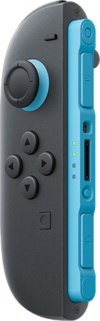 Nintendo Switch 2 Joy-Con Links Blauw rechterkant