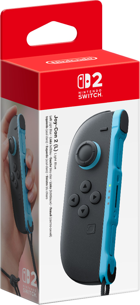Nintendo Switch 2 Joy-Con Links Blauw verpakking