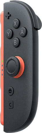 Nintendo Switch 2 Joy-Con Rechts Rood rechterkant