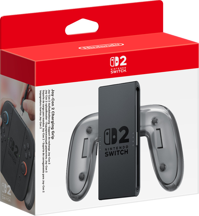 Nintendo Switch 2 Joy-Con Charge Grip verpakking